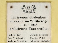 War memorial FF Veitsch Dorf